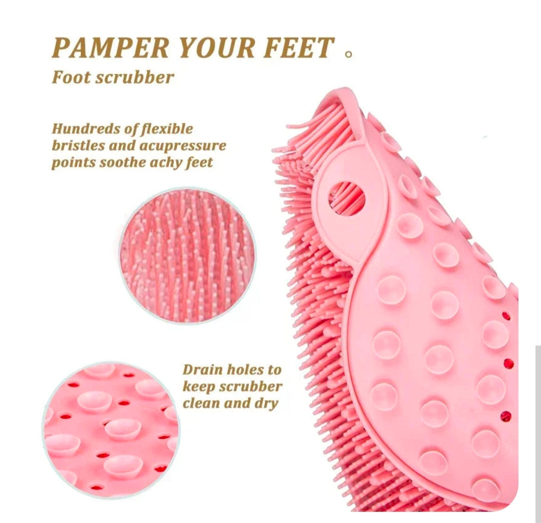 Shower Foot Scrubber Mat For Deep Cleaning